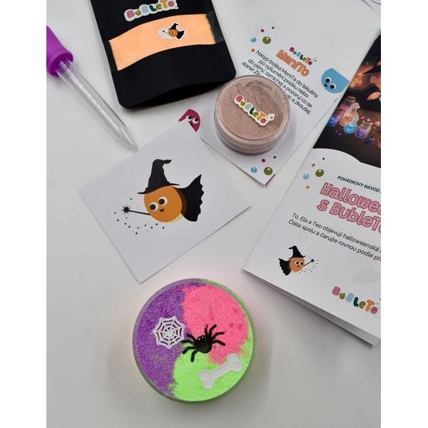 Halloweenský šumící set BubleTo