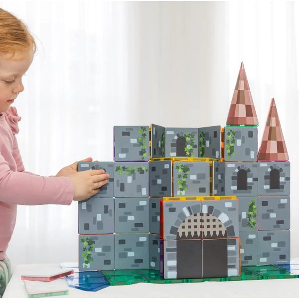 Learn&Grow magnetická stavebnice - Zámek 40 ks