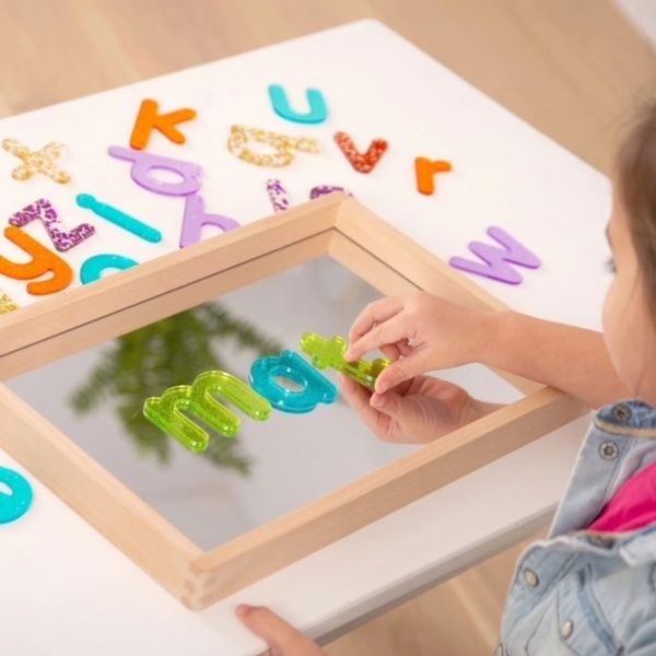TickiT duhová třpytivá písmena