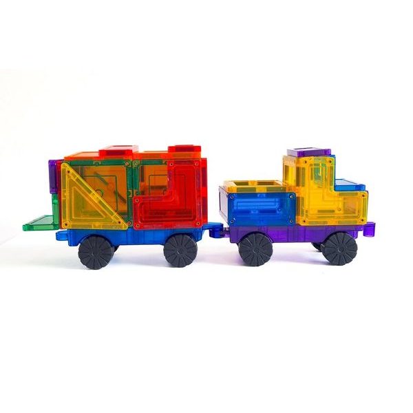 Learn&Grow magnetická stavebnice - auta 28 ks