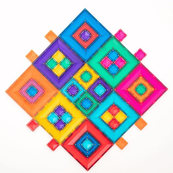 Connetix Tiles 48 ks - Bright Portal sada