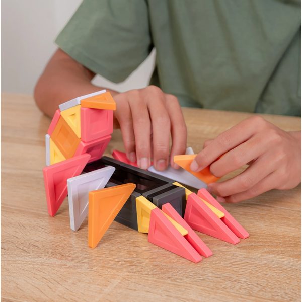 Connetix Tiles 36 ks - Magnetická stavebnice PRO Build It 4 Ways - Bytosti