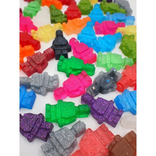 Lego panáček z pryskyřice