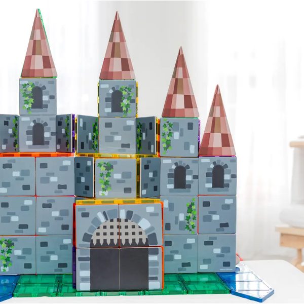 Learn&Grow magnetická stavebnice - Zámek 40 ks