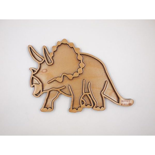 Smyslový tácek Triceratops