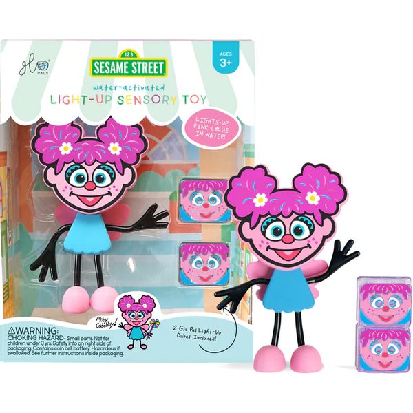 ABBY Figurka Glo Pals + 2 svítící kostky do vody