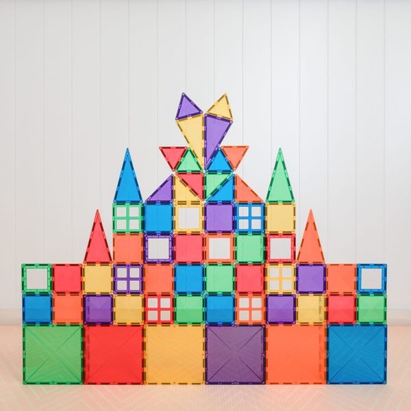 Connetix Tiles 60 ks - Magnetická stavebnice