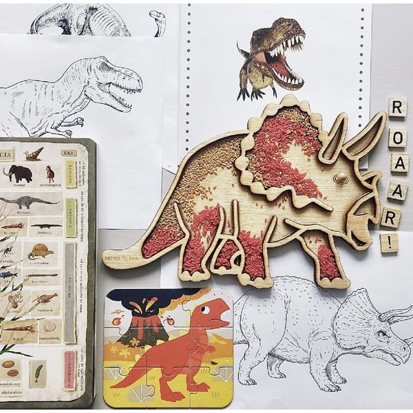Smyslový tácek Triceratops