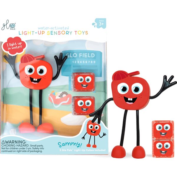 SAMMY Figurka Glo Pals + 2 svítící kostky do vody