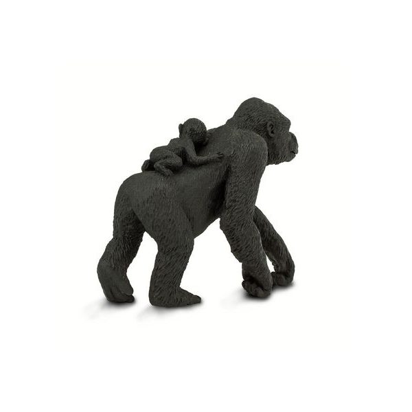 Safari Ltd. Gorila nížinná s mládětem