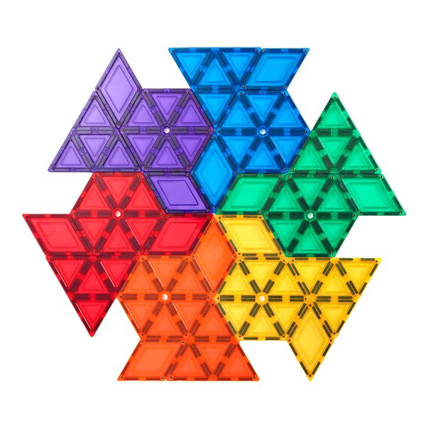 Learn&Grow magnetické geometrické tvary 36 ks