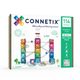 Connetix Tiles 114 ks - Magnetická kuličková dráha duhová