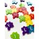 Pryskyřicové puzzle s písmeny abecedy