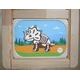 Deska z plexi Triceratops
