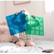 Connetix Tiles - Magnetická základna 2 ks modrá/zelená