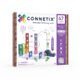 Connetix Tiles 47 ks - Kuličková dráha s odpalovačem