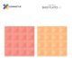 Connetix Tiles - Magnetická základna 2 ks žlutá/oranžová