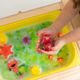 Smyslové svítící kostky Glo Pals 4 ks ELMO