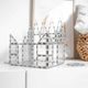 Connetix Tiles 34 ks - Magnetická stavebnice Clear - průhledná sada