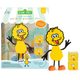 BIG BIRD Figurka Glo Pals + 2 svítící kostky do vody