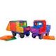 Learn&Grow magnetická stavebnice - auta 28 ks