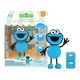 COOKIE MOSTER Figurka Glo Pals + 2 svítící kostky do vody