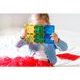 Learn&Grow magnetická stavebnice - velké čtverce 8 ks