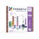 Connetix Tiles 47 ks - Kuličková dráha s odpalovačem