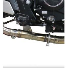 Decat pipe GPR CF.16.RACE.DEC Brushed Stainless steel