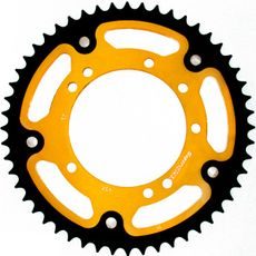 Rear sprocket SUPERSPROX STEALTH RST-457:52-GLD zlata 52T, 420