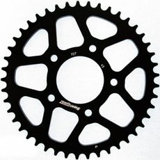 Aluminijasti zadnji verižnik (zobnik) SUPERSPROX RAL-727:45-BLK črna 45T, 525
