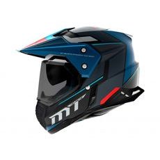 Off road helmet MT Helmets SYNCHRONY DUO SPORT SV PATROL B7 MATT BLUE XL