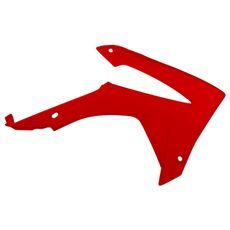 Radiator scoops POLISPORT 8417100004 (par) red CR 04