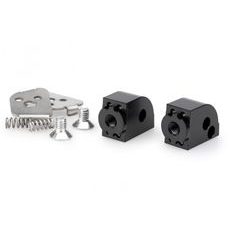Adapterji za stopalke (Footpeg adapters) PUIG 20264N črna