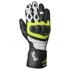 Rokavice GMS GR-1 SF ZG41000 black-white-yellow 2XL