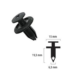 Plastic rivet RMS 121832016