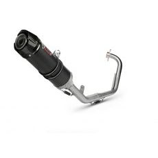 Celoten izpušni sistem 1x1 MIVV GP Y.030.L2SC Carbon with carbon cap