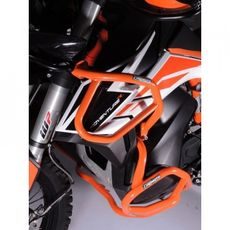 Engine guards RDMOTO CF130O oranžna upper + lower