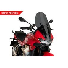 Windscreen PUIG TOURING 21484F dark smoke