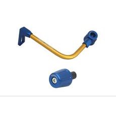 Lever guard in aluminium + right end ACCOSSATO DE005 with gold hose and joint levi