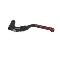 Folding lever ACCOSSATO LV025 in aluminium for ACCOSSATO full clutch rdeč