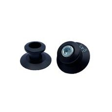 Aluminium bobbins LV8 DIAVOL E201/10125N M10x1,25 črna