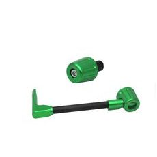 Lever guard in carbon + right end ACCOSSATO DE010 with black hose and joint levi