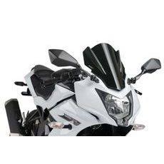 Windscreen PUIG RACING 7630N črna
