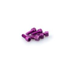 Screws PUIG ANODIZED 0363L violet M6 x 15mm (6pcs)
