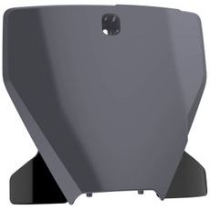 Number plate POLISPORT 8666500005 Nardo Grey/black