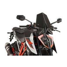 Windshield PUIG NEW GEN. SPORT 9692N črna
