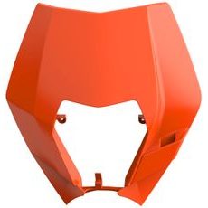 Headlight Mask POLISPORT 8666700001 orange ktm