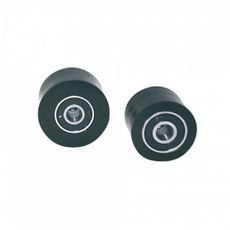 Verižno tekalna kolesca POLISPORT 8435200003 42 mm črna