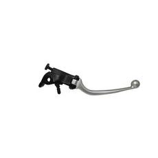 Adjustable folding lever ACCOSSATO LV012 in aluminium for original brake master cylinders srebrna